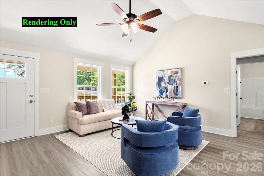 Furnished interior view inside a new home in , McConnells (Image 5). Furnished interior view inside a new home in , McConnells (Image 5).