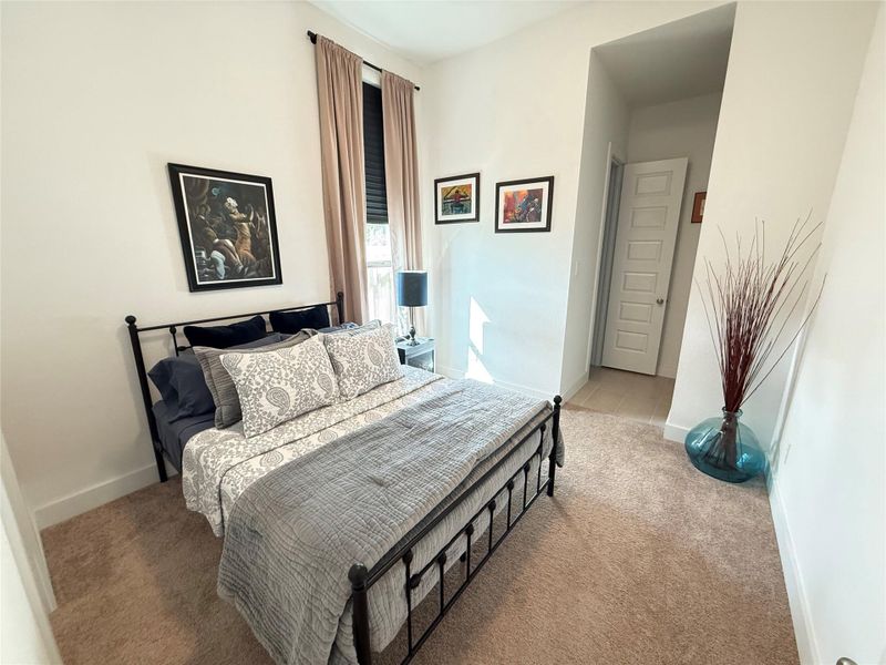 Furnished interior view inside a new home in Cross Creek West, Fulshear (Image 7).