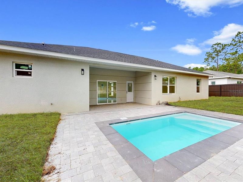 Exterior details and patio area of a home in , Ocala (Image 3). Exterior details and patio area of a home in , Ocala (Image 3).