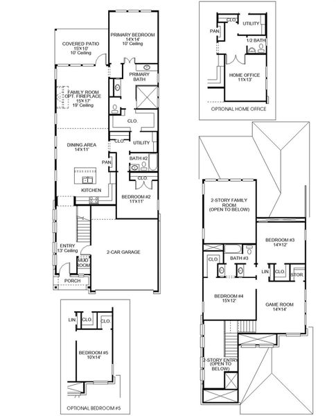 2D floor plan layout of this home in Candela, Richmond, TX (Image 2). 2D floor plan layout of this home in Candela, Richmond, TX (Image 2).