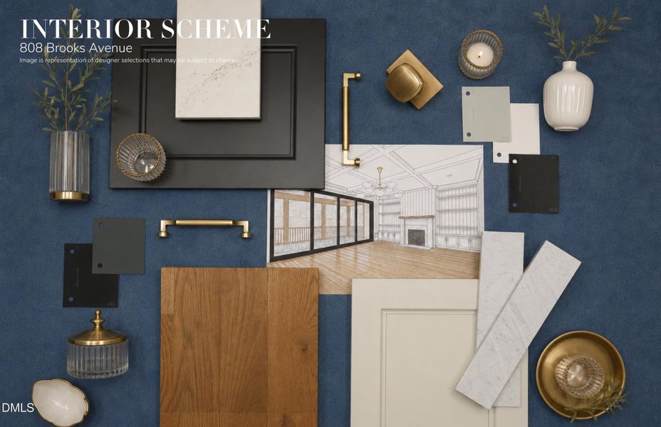808 Brooks Ave Interior Scheme