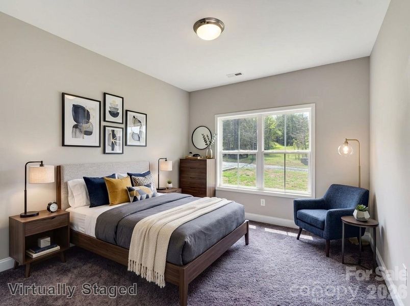 Furnished interior view inside a new home in , Bostic (Image 34).