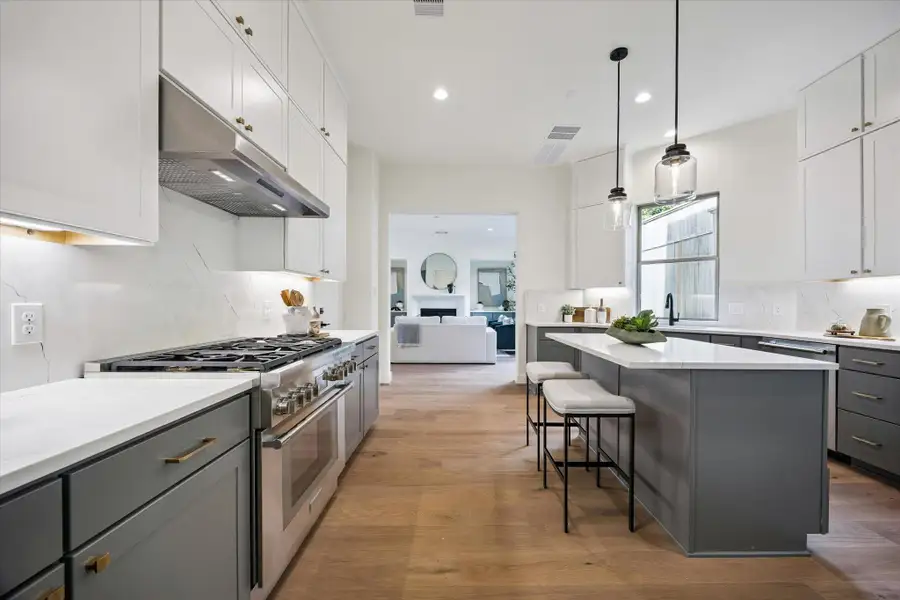 Furnished interior view inside a new home in , Houston (Image 13).