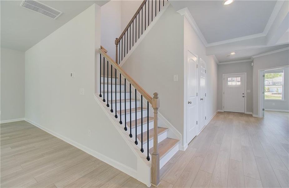 Spacious, unfurnished interior of a new home in Bowers Farm, McDonough (Image 14). Spacious, unfurnished interior of a new home in Bowers Farm, McDonough (Image 14).