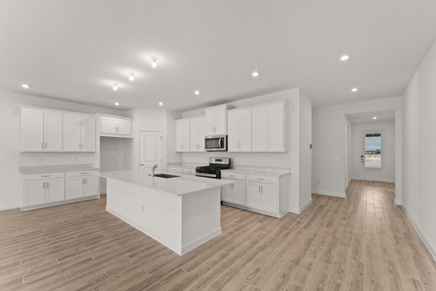 Furnished interior view inside a new home in Tradition - Cadence, Port St. Lucie (Image 4).