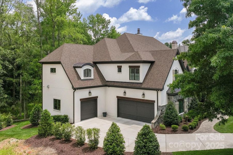 Front exterior of a new home in , Waxhaw, NC, highlighting curb appeal (Image 20).