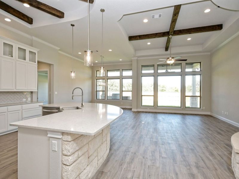 Image 266 representing the Siena III by Giddens Homes in Clearwater Ranch, Liberty Hill, TX.