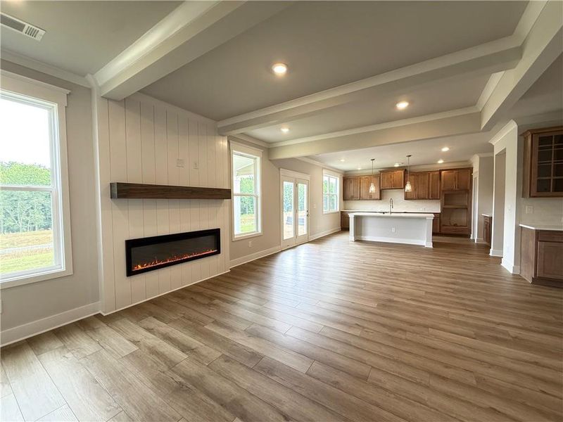 Spacious, unfurnished interior of a new home in Ponderosa Farms Manor, Gainesville (Image 16). Spacious, unfurnished interior of a new home in Ponderosa Farms Manor, Gainesville (Image 16).