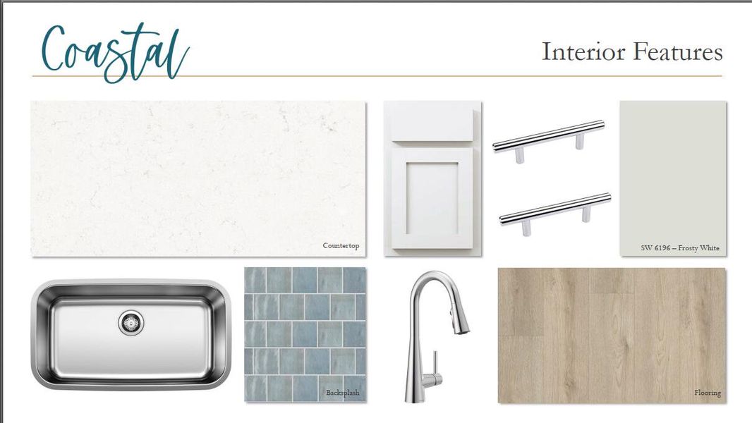 Sample of building materials used in homes in Tea Farm: Presidents Series, Ravenel (Image 4).