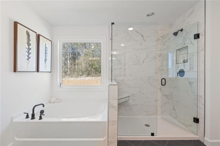 Furnished interior view inside a new home in Autumn Brook, Canton (Image 7).