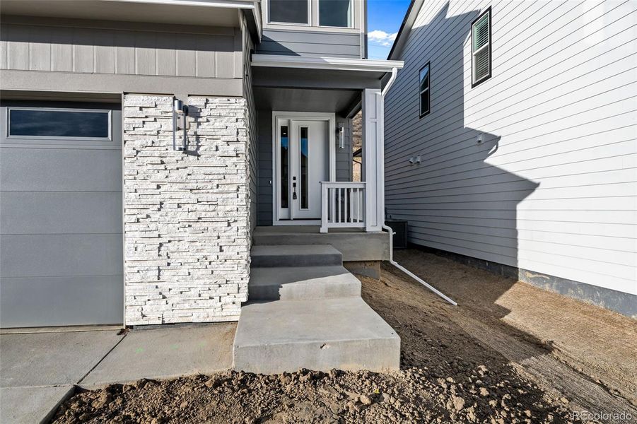 Exterior details and patio area of a home in , Morrison (Image 19).