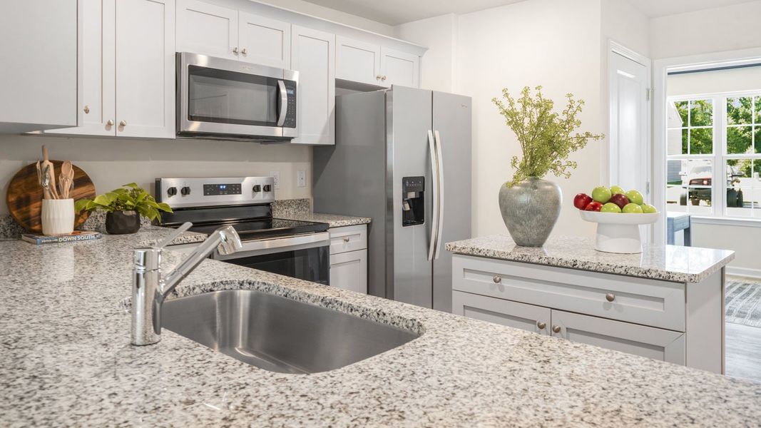 Furnished interior view inside a new home in Thornton Townes, Raleigh (Image 16).