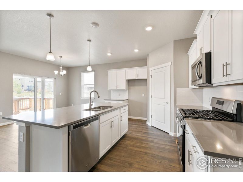 Furnished interior view inside a new home in Tailholt, Severance (Image 6).