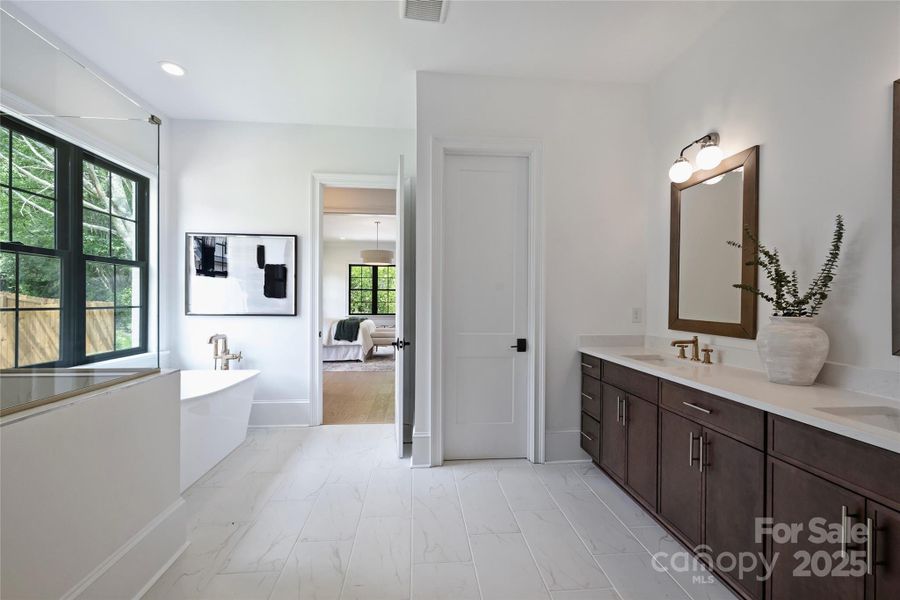 Furnished interior view inside a new home in , Charlotte (Image 5).