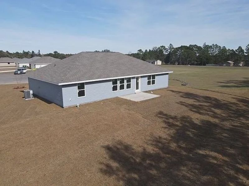 Exterior details and patio area of a home in Ashton View, Crestview (Image 3).