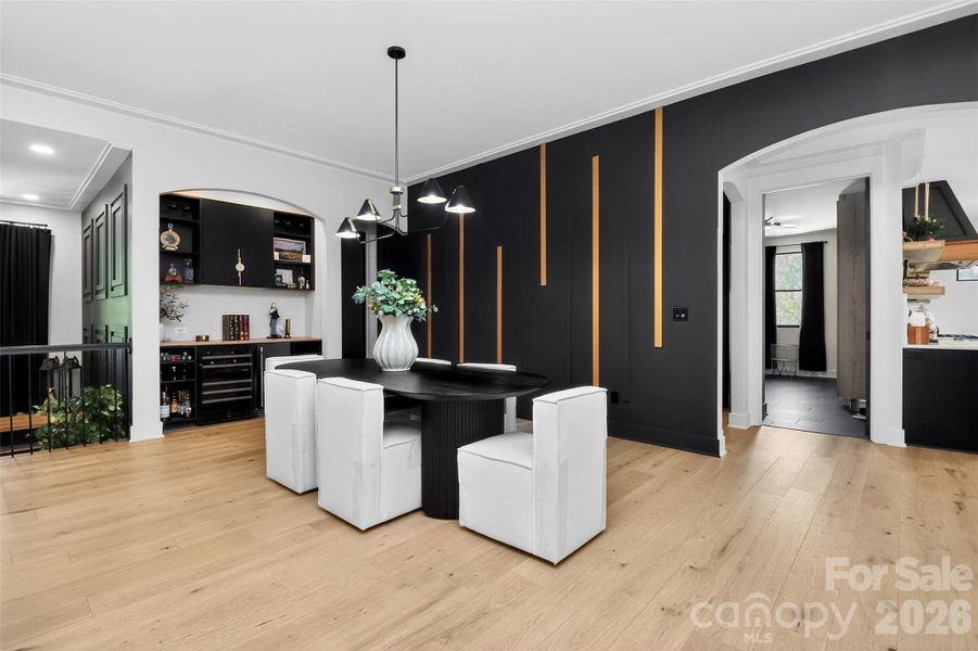 Furnished interior view inside a new home in , Monroe (Image 9).
