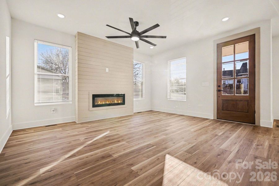 Spacious, unfurnished interior of a new home in , Albemarle (Image 5).