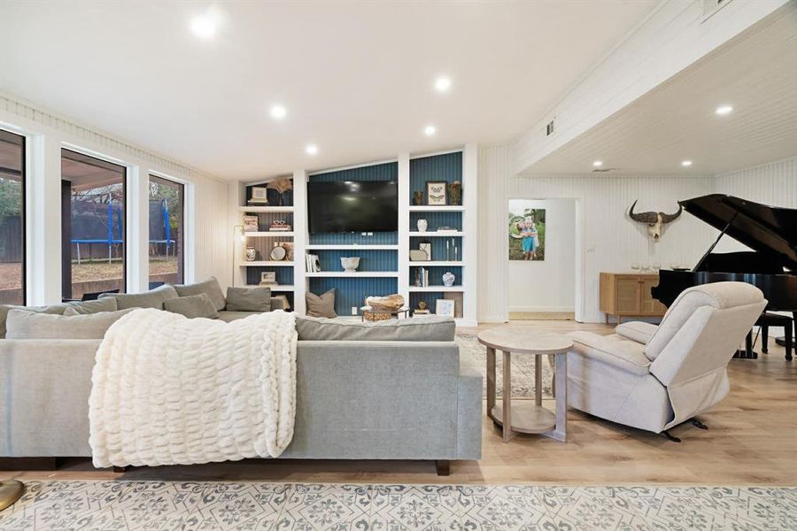 Furnished interior view inside a new home in , Paris (Image 6).