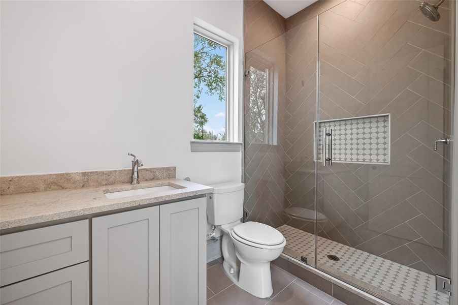 Furnished interior view inside a new home in , Houston (Image 5).