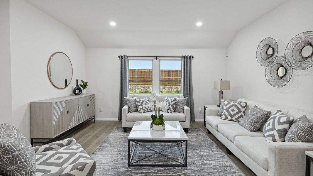 Furnished interior view inside a new home in Cartwright Ranch, Crandall (Image 10).
