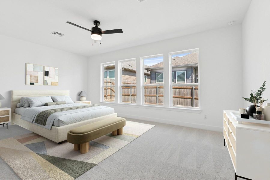 Owner's Retreat (Staged) Owner's Retreat (Staged)