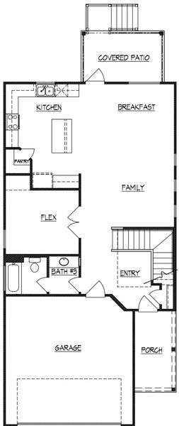 2D floor plan layout of this home in Trilogy Grove, Leon Valley, TX (Image 4). 2D floor plan layout of this home in Trilogy Grove, Leon Valley, TX (Image 4).