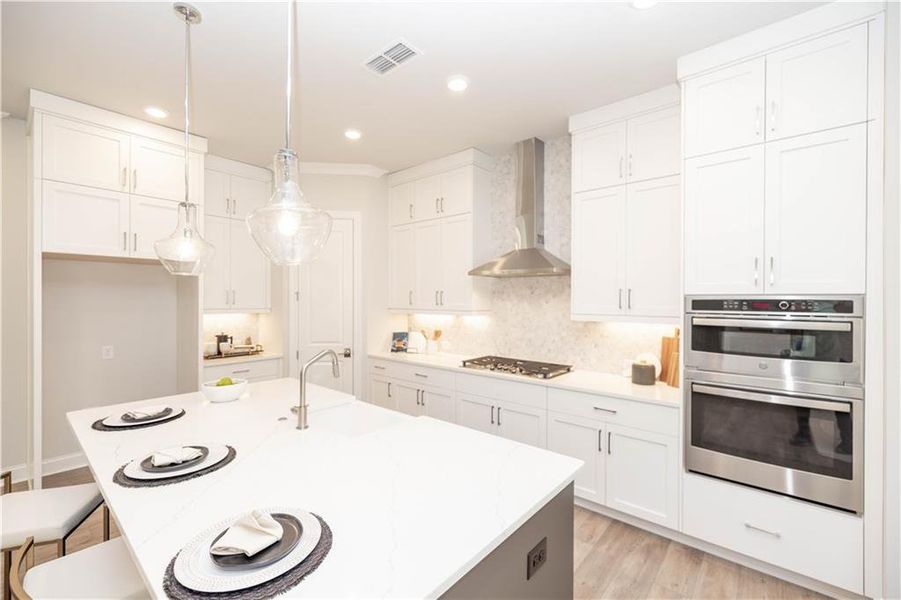 Furnished interior view inside a new home in Promenade at Sawnee Village, Cumming (Image 52).