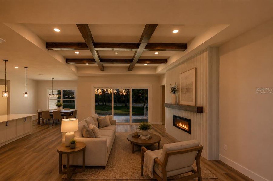 Furnished interior view inside a new home in , Weeki Wachee (Image 9).