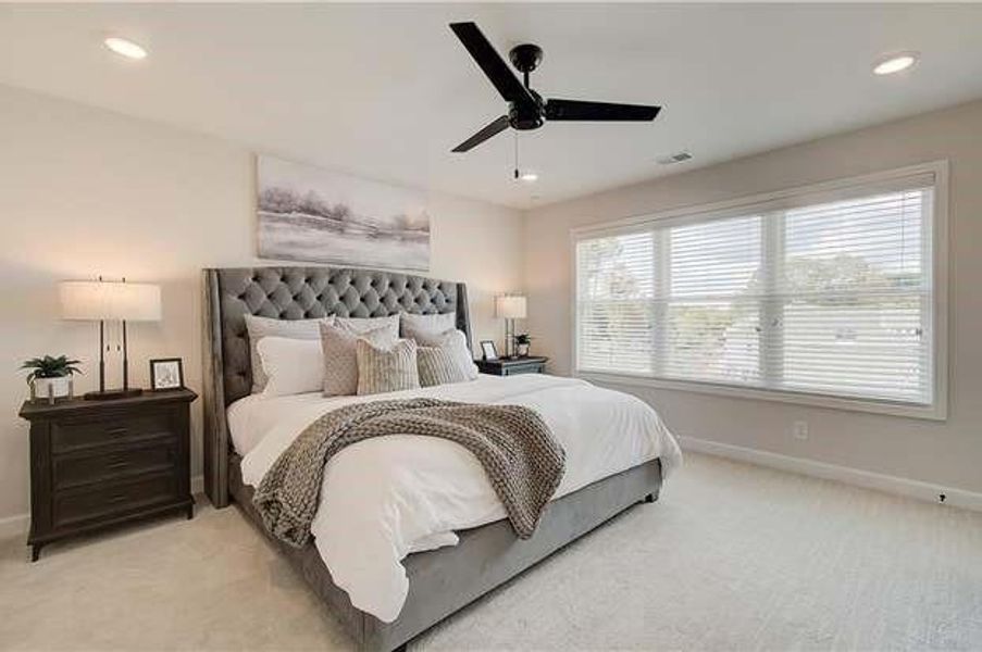 Furnished interior view inside a new home in , Kennesaw (Image 9).