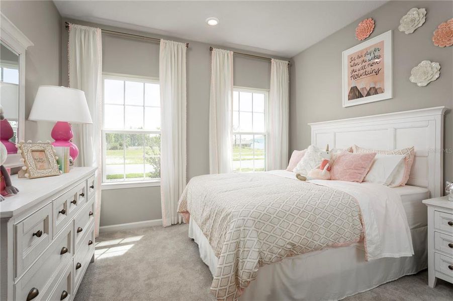 Furnished interior view inside a new home in Bella Terra, Clermont (Image 13).