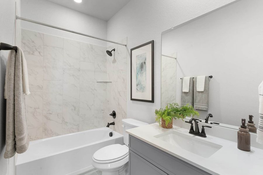 Furnished interior view inside a new home in Nolina, Georgetown (Image 30).