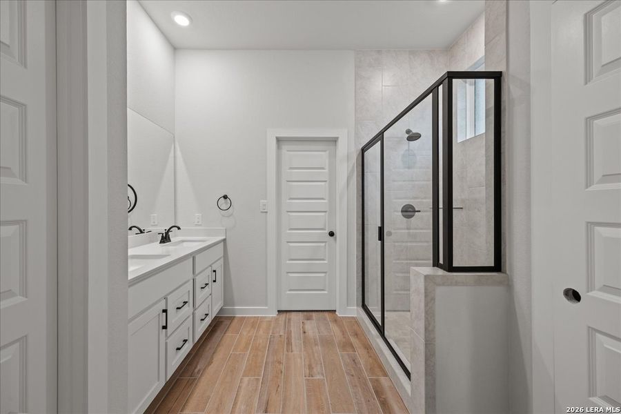 Furnished interior view inside a new home in Legacy at Lake Dunlap, New Braunfels (Image 10).