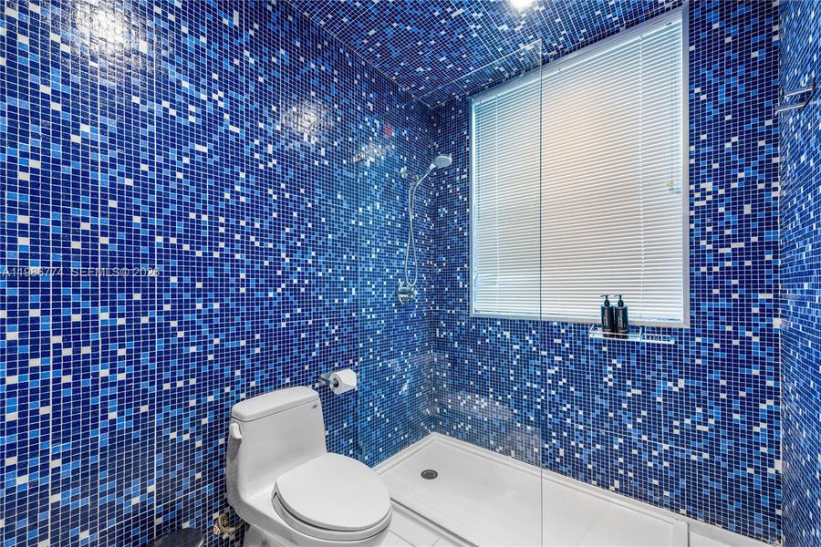 Furnished interior view inside a new home in , Miami (Image 33).