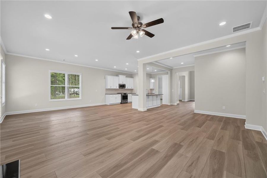 Spacious, unfurnished interior of a new home in , Loganville (Image 36).