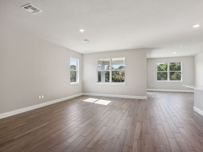 Great Room in the Emilia floorplan at 8993 Dahlia Circle