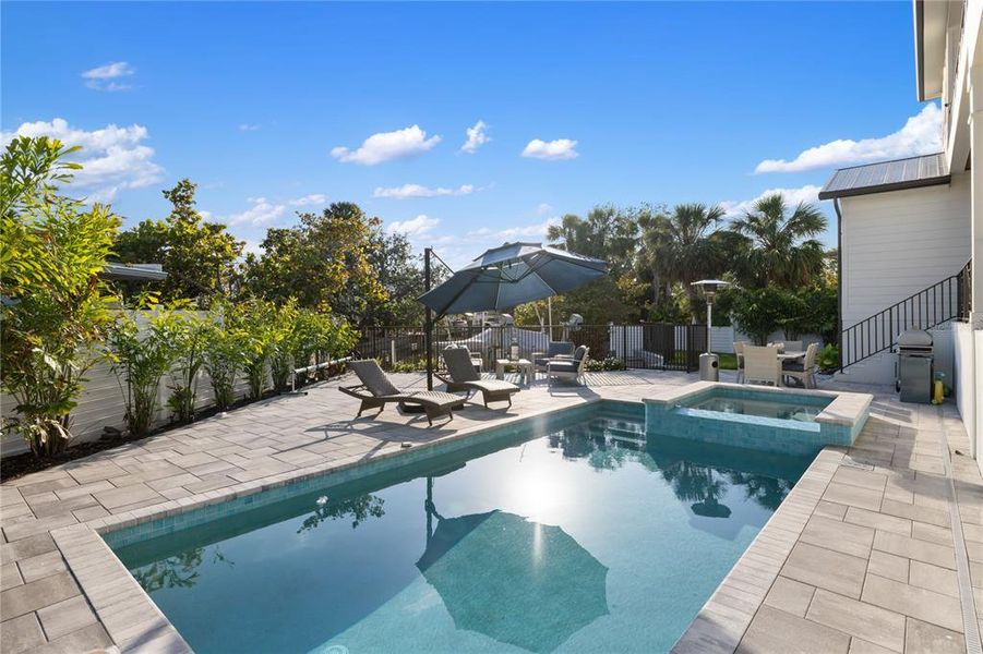 Exterior details and patio area of a home in , Sarasota (Image 52). Exterior details and patio area of a home in , Sarasota (Image 52).