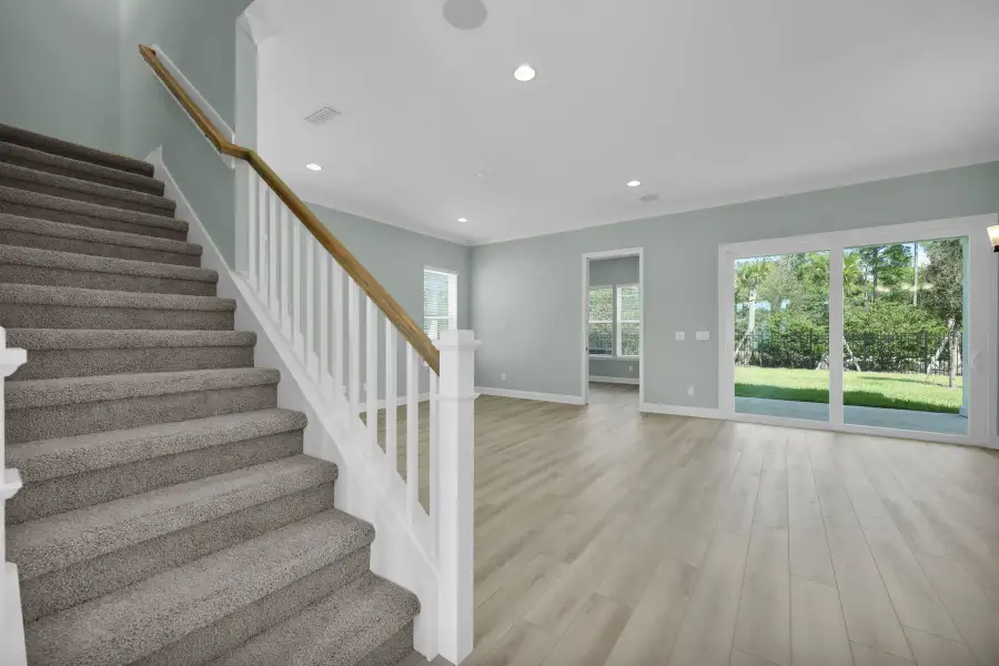 Representative unfurnished interior of a home built from the Crescent by Riverside Homes in Sagebrush at EverRange, Jacksonville (Image 21).