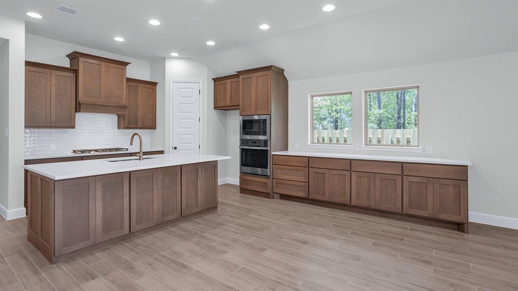 Furnished interior view inside a new home in Colton, Todd Mission (Image 8). Furnished interior view inside a new home in Colton, Todd Mission (Image 8).