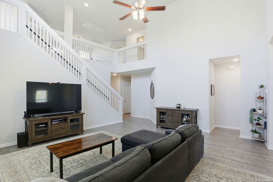 Furnished interior view inside a new home in Hunter's Ranch, San Antonio (Image 11).