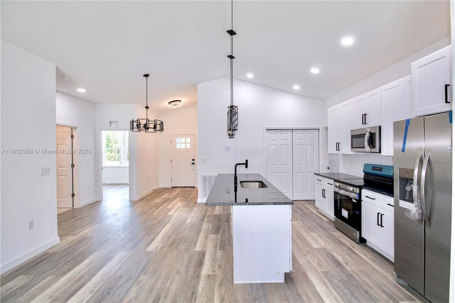 Furnished interior view inside a new home in , Lake Placid (Image 10).
