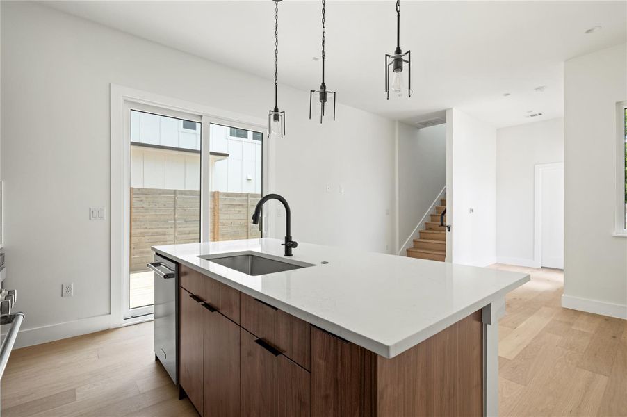 Furnished interior view inside a new home in , Austin (Image 11).