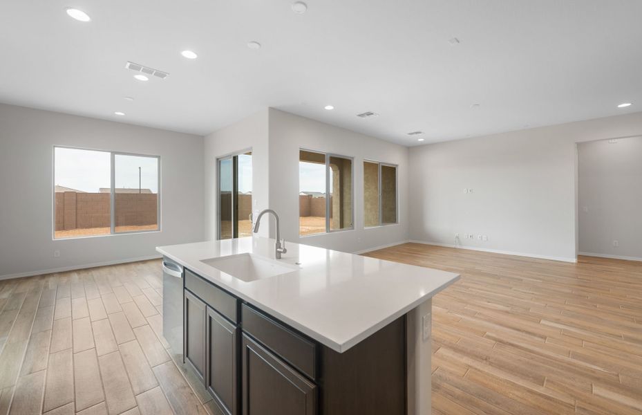 Furnished interior view inside a new home in Artisan at Asante, Surprise (Image 6).