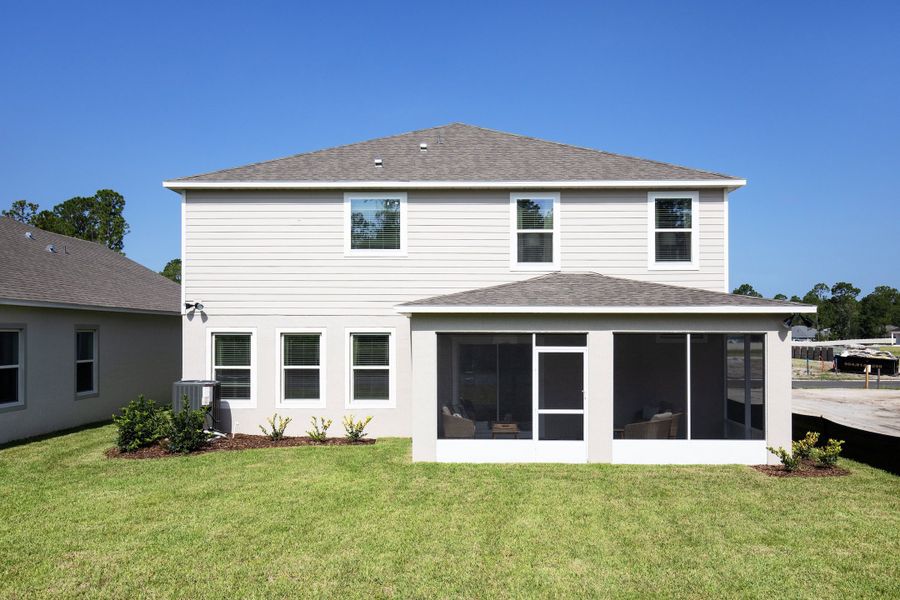 Representative exterior details of a home built from the Carlisle by Maronda Homes in Winding River, St. Marys (Image 3).