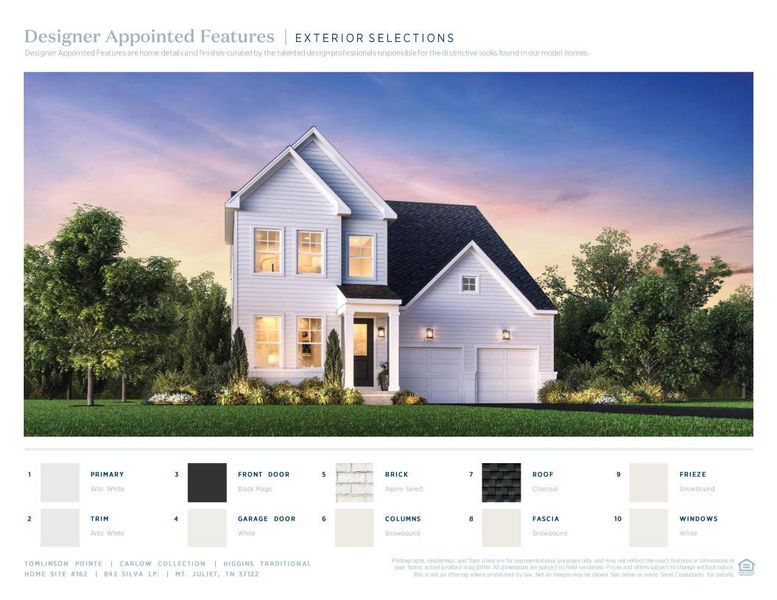 Image 6 of a home in Tomlinson Pointe - Carlow Collection.