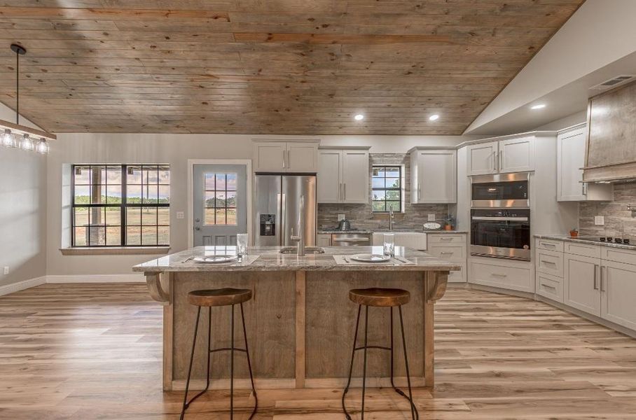 Furnished interior view inside a new home in , Groveton (Image 6).