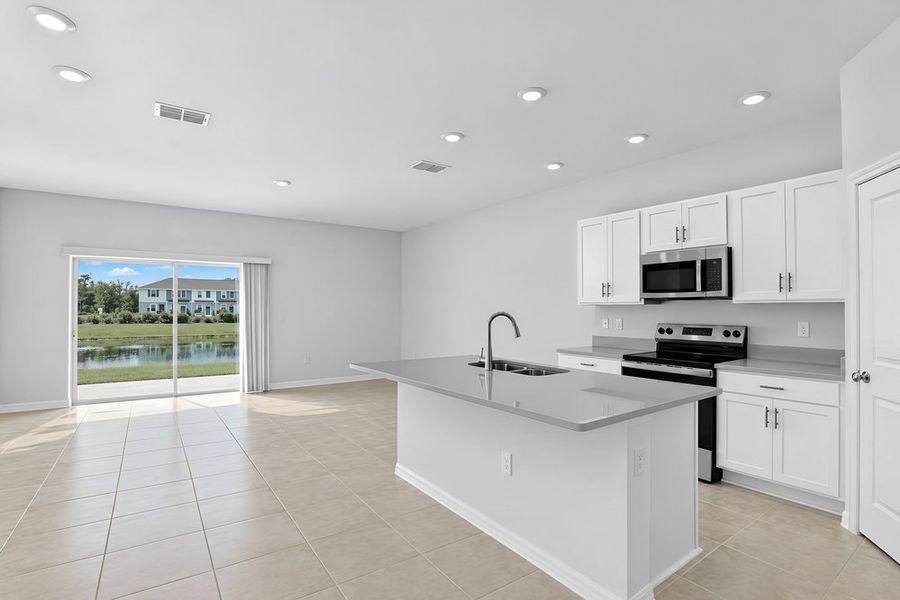 Furnished interior view inside a new home in Firethorn, Parrish (Image 5).