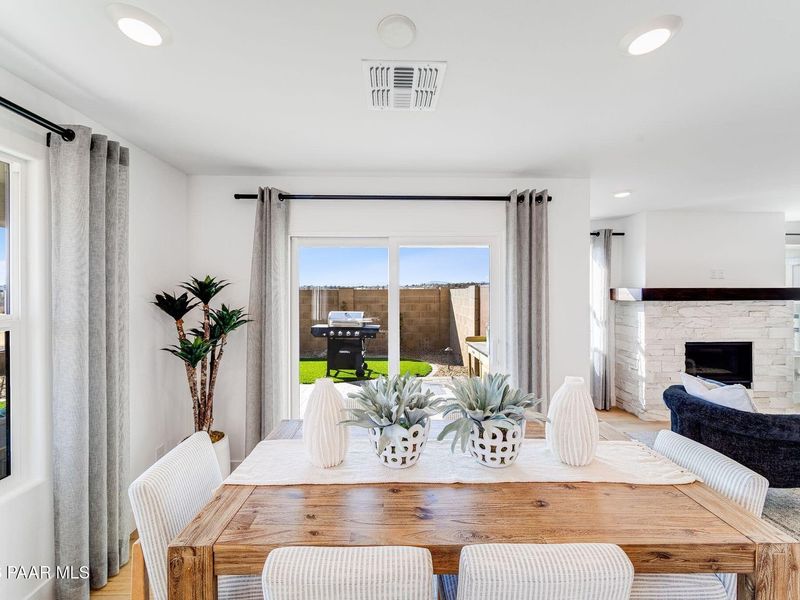 Furnished interior view inside a new home in South Ranch Southern Collection, Prescott (Image 6).