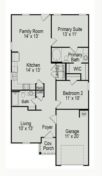 2D floor plan layout of this home in Southbend, Rome, GA (Image 4). 2D floor plan layout of this home in Southbend, Rome, GA (Image 4).