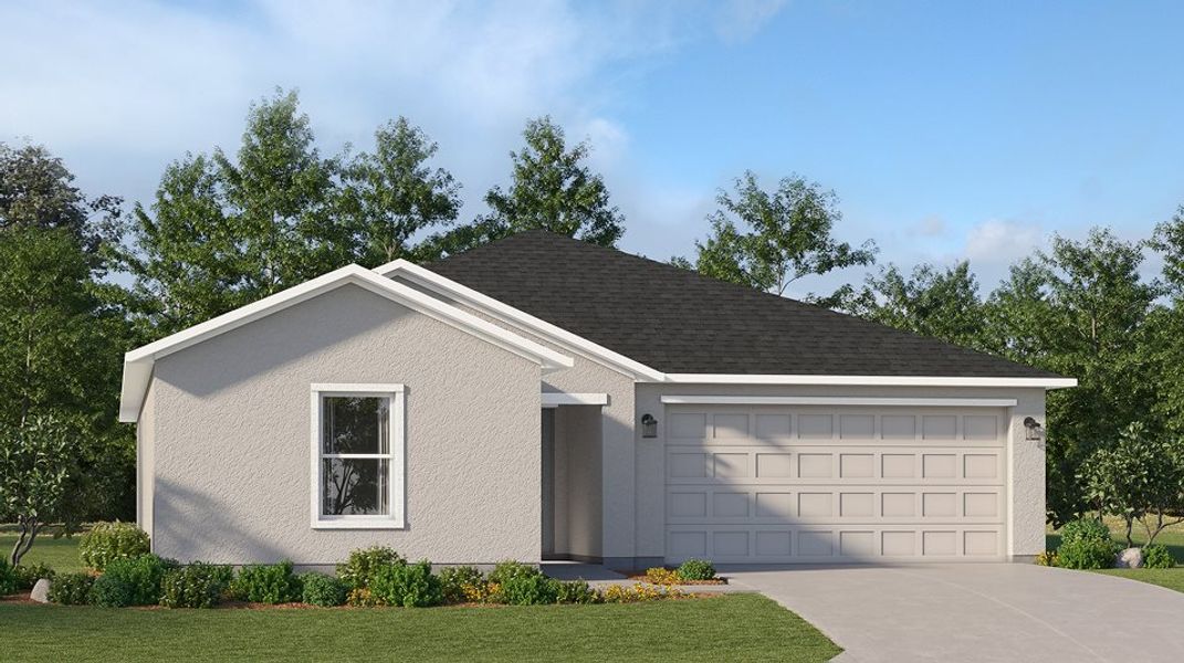 A ranch-inspired exterior