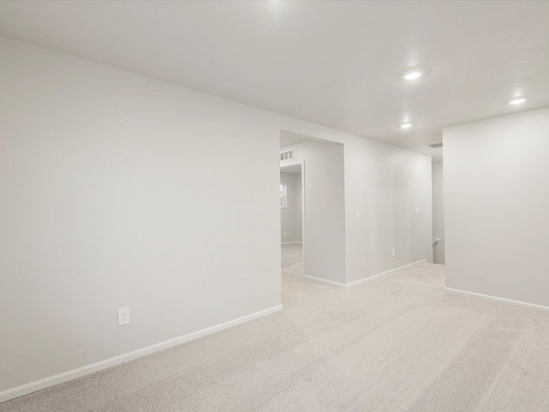 Spacious, unfurnished interior of a new home in Lorson Ranch: The Trail Collection, Colorado Springs (Image 12).
